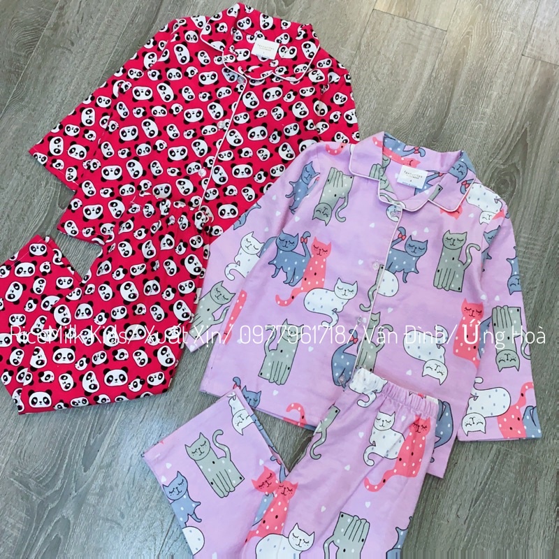 Bộ pyjama xuất dư xịn 1