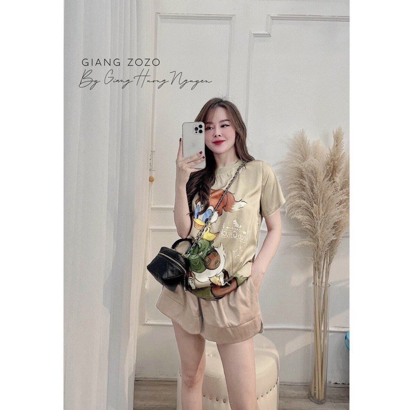❤️ SET ÁO LỤA VỊT DONAL SIÊU HÓT MIX QUẦN ĐŨI LOGO CẬP BẾN SET XINH GIÁ LẠI CÀNG XINH | BigBuy360 - bigbuy360.vn