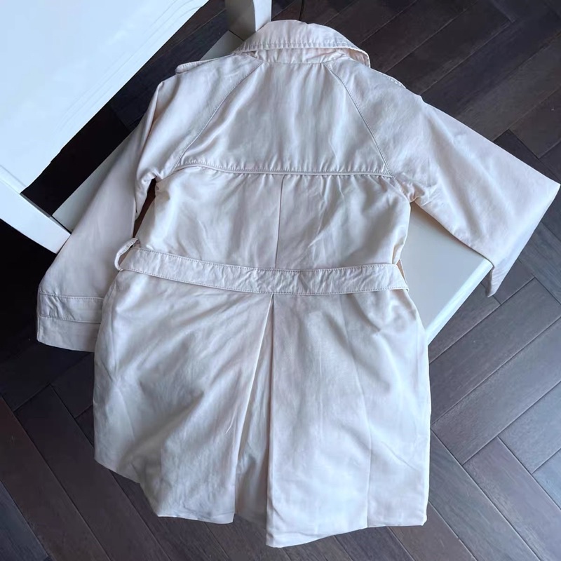 Áo khoác bé gái Sea&amp;sky Girl 2-8 tuổi  Áo khoác kaki dáng dài cotton 2 lớp xuất dư 0922