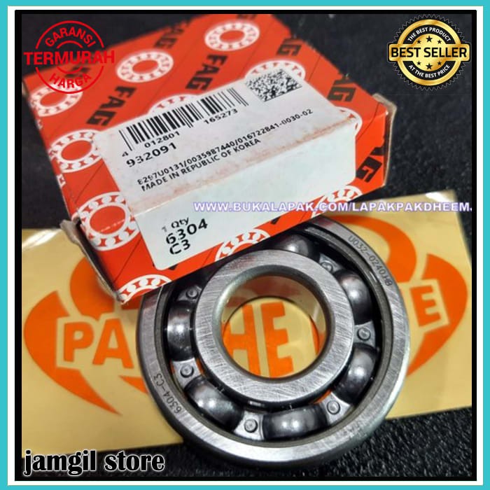 Vòng Bi 6304 C3 6304 C3 Chuyên Dụng Chất Lượng Cao