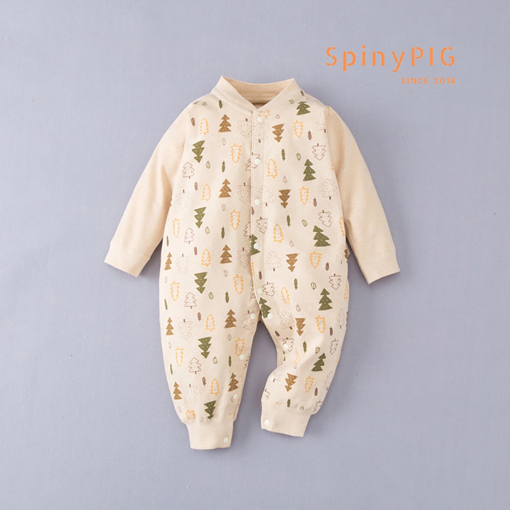 Quần áo sơ sinh 0-3 tuổi 100% COTTON HỮU CƠ TỰ NHIÊN không chất tẩy nhuộm bộ body thu đông cho bé siêu đáng yêu