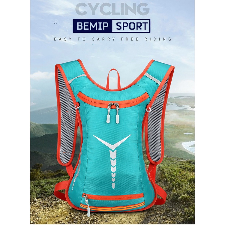 Balo chạy bộ Marathon, balo leo núi, đạp xe NEW THE WAY 2057 thế hệ mới, chống thấm, thoát khí tốt, nhiều ngăn