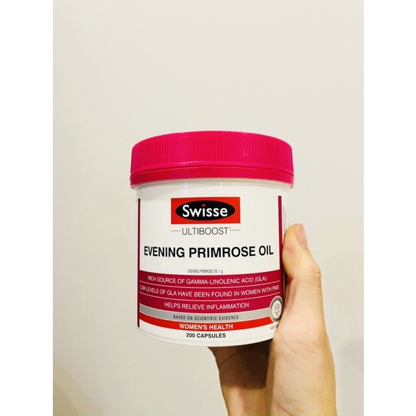 Hoa Anh Thảo Swisse Ultiboost Evening Primrose Oil 200 Viên