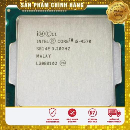 (giá khai trương) Intel Core i5-4570 3.20GHz socket 1150 CPU i5 4570 cũ