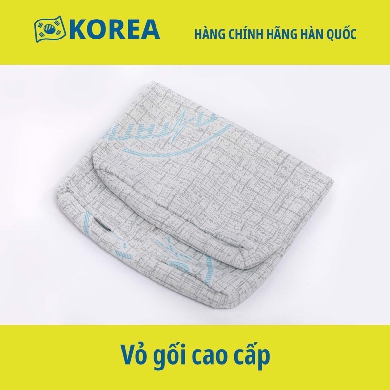 Vỏ gối cao su - Hình lượn sóng 50 x 30 x 10/7 cm - Hàng chính hãng Mehome Hàn Quốc | BigBuy360 - bigbuy360.vn