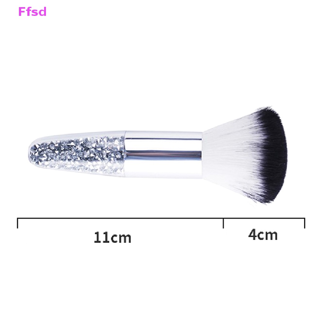 {Ffsd} 1 Cọ Trang Điểm Phấn Má Hồng Lông Xù Chuyên Nghiệp Màu Kẹo Nhỏ Gọn Bán Chạy