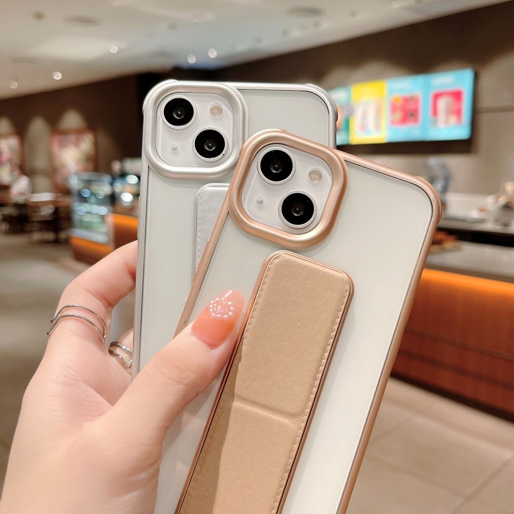 Ốp điện thoại HOCE phối da trong suốt có dây đeo thích hợp cho iPhone 13 12 11 14 Pro Max XR XS X R 8 7 6Plus