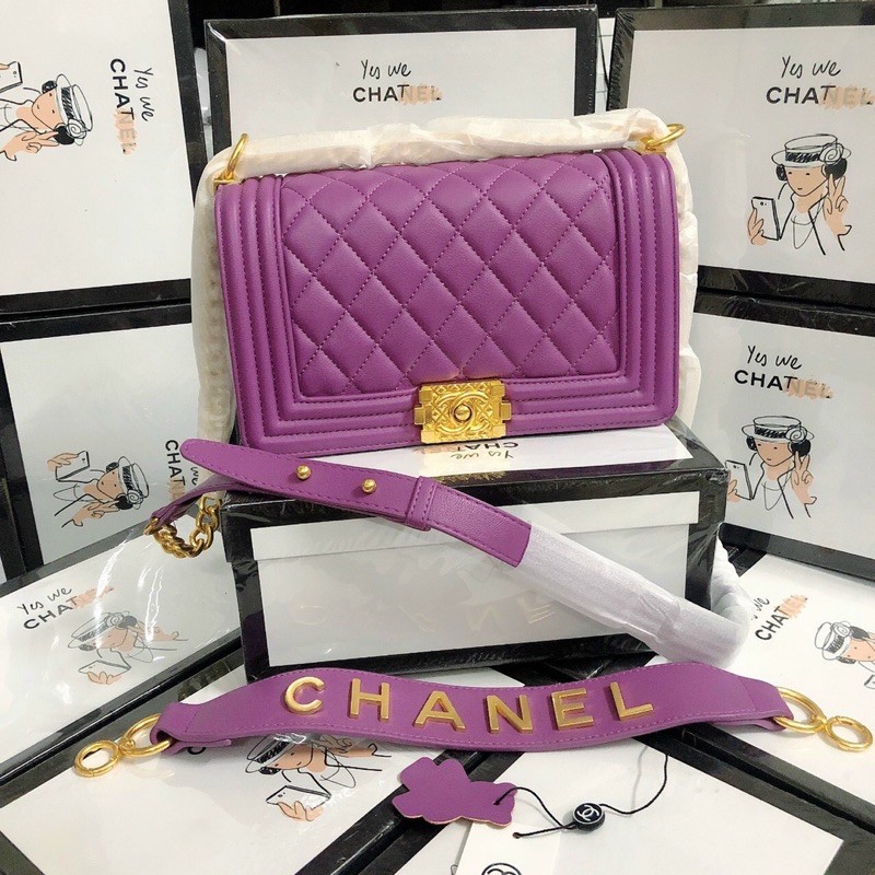 Túi boy  tay cầm chữ