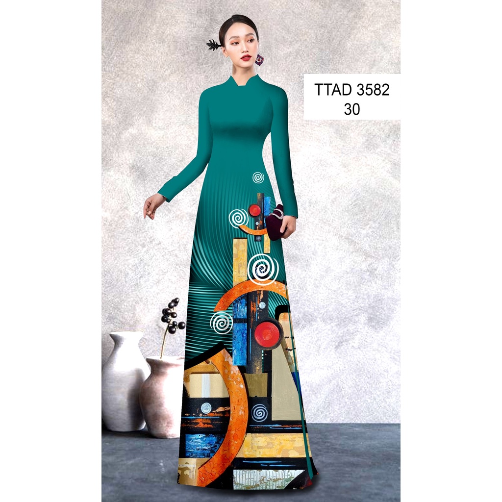 VẢI ÁO DÀI LẬP THỂ ĐỘC LẠ, CHẤT VẢI MỊN