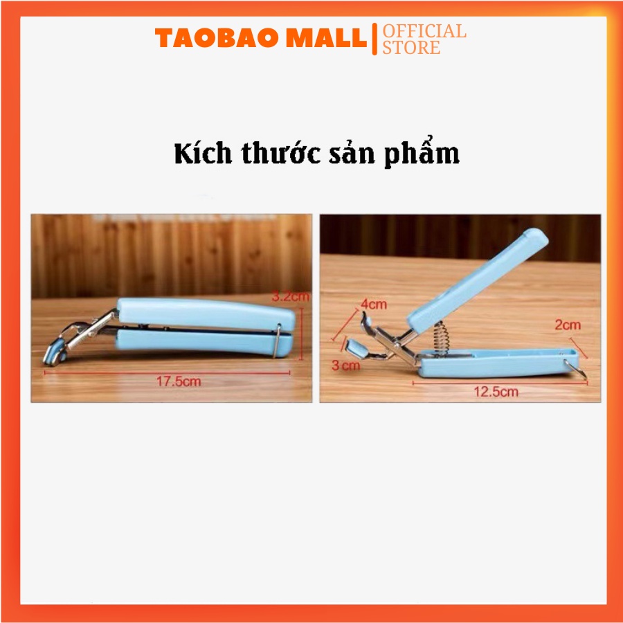 Kẹp gắp đồ nóng, gắp chén dĩa inox chịu lực cao, chất Llệu thép không gỉ cao cấp, có mút silicone chống trượt siêu tiện