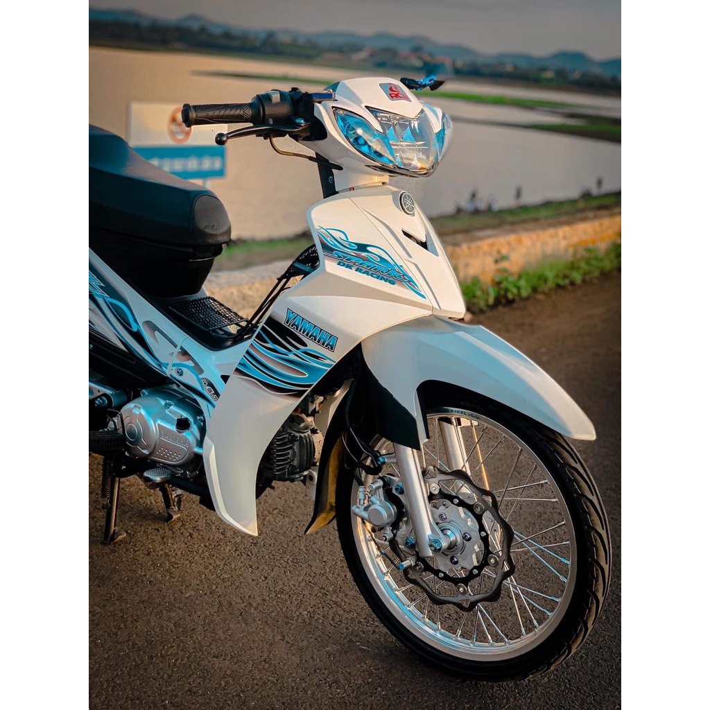 Tem Sirius Trắng Xanh