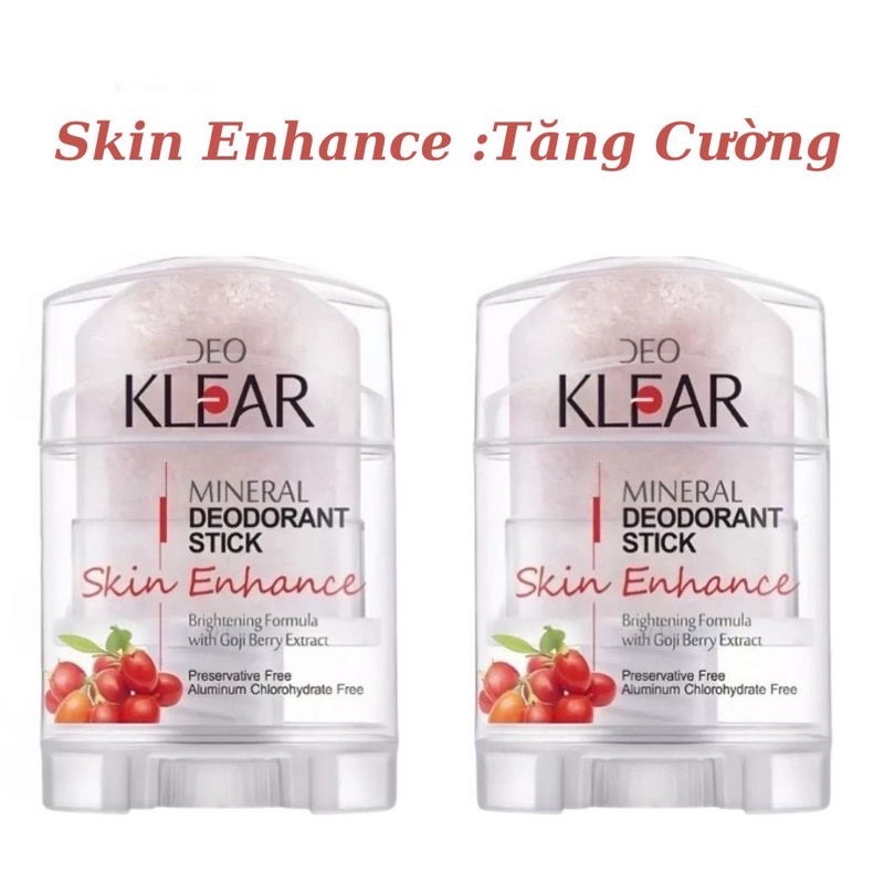 ‼ SẴN  SG ‼ Lăn Nách Đá Khoáng Deo Klear 70Gr Chính Hãng