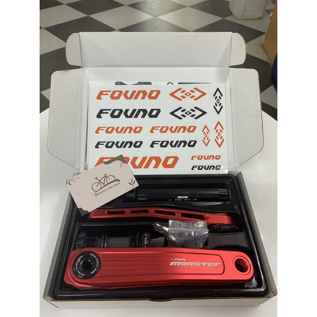 Bộ Đùi Giò Fovno Monster MTB Crankset + Bottom Bracket