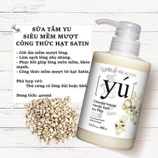 Sữa Tắm Spa Cao Cấp Yu- Siêu Mềm Mượt Lông- Lưu Hương Bền Lâu