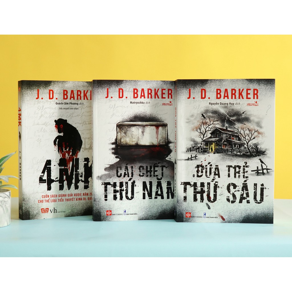 Sách - 4MK tái bản - Cái chết thứ năm - Đứa trẻ thứ sáu - Tác giả : J. D. Barker