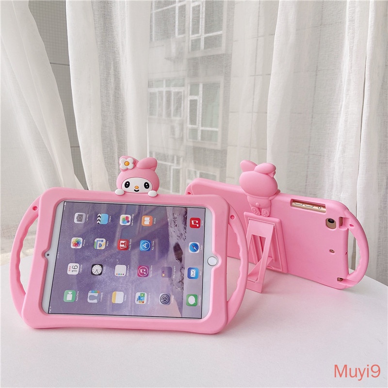 Ốp silicon mềm in Melody hoạt hình cho Ipad 2018 Mini1/2/3 4 Mini 5 6/Air2 Pro9.7 Ipad2/ 3/4 Ipad6 10.2