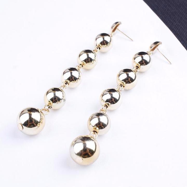 Khuyên tai nữ viên tròn nối bông tai thời trang cá tính phong cách Hàn Quốc quà tặng xinh xắn dễ thương