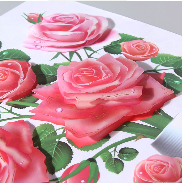Tranh dán tường ô 3D