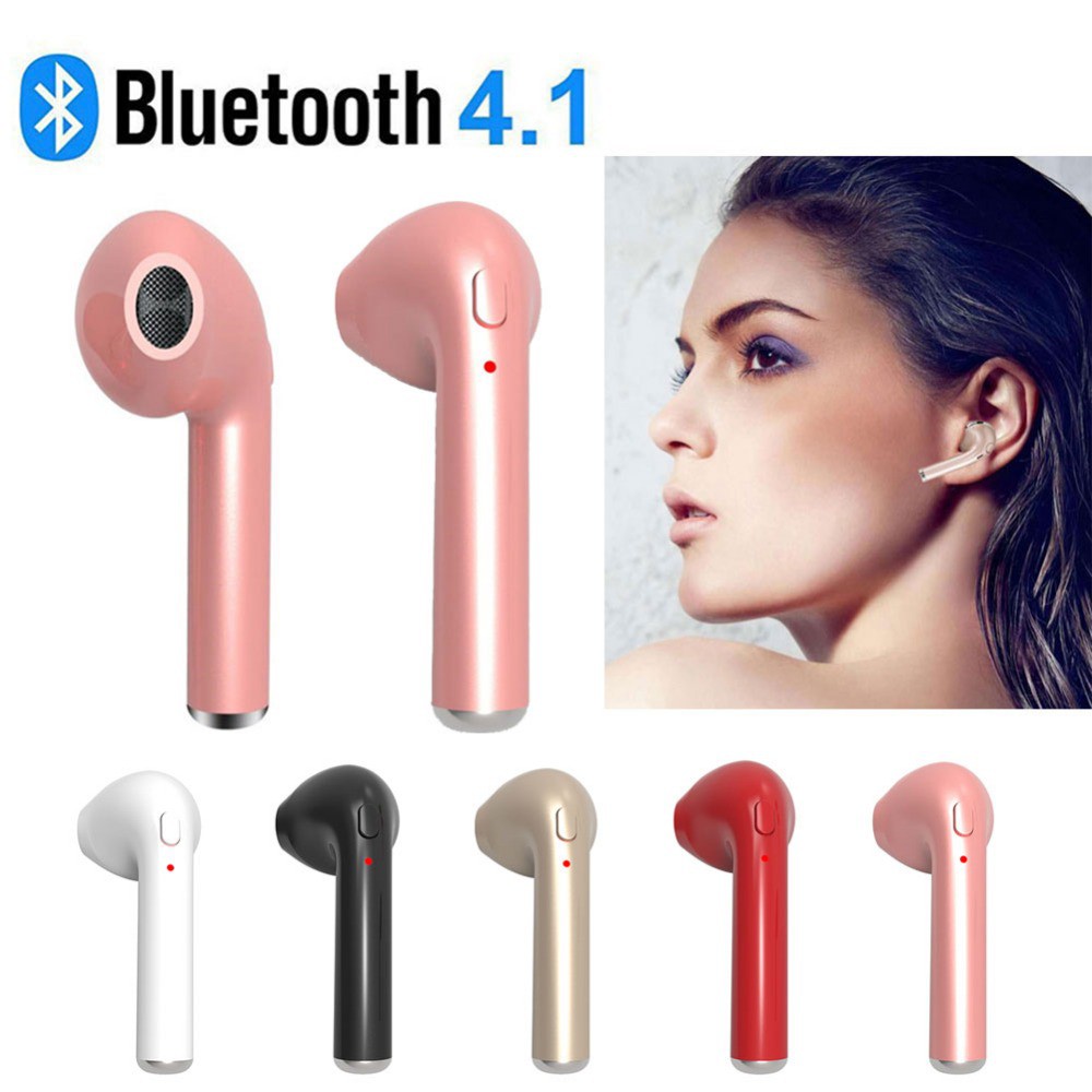 Tai Nghe Bluetooth Không Dây Mini I7 Cho Iphone Và Phụ Kiện