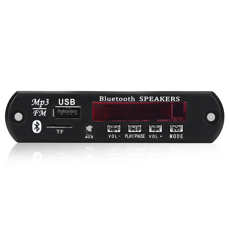 Mô-đun mã hóa USB đài FM WMA máy nghe nhạc MP3 thẻ nhớ TF tự động 12V