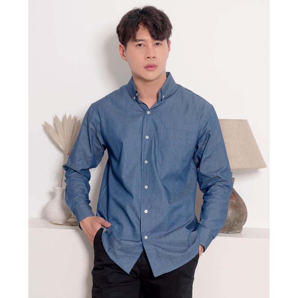 Áo sơ mi nam The Cosmo CARTER DENIM SHIRT 3 màu TC1022095