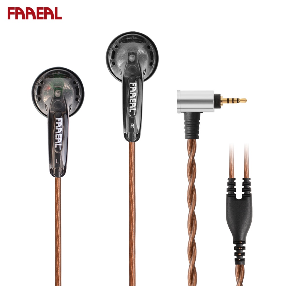 Tai nghe nhét tai FAAEAL có dây giắc cắm tiêu chuẩn 3.5mm/4.4mm 2.5mm tùy chọn chất lượng cao