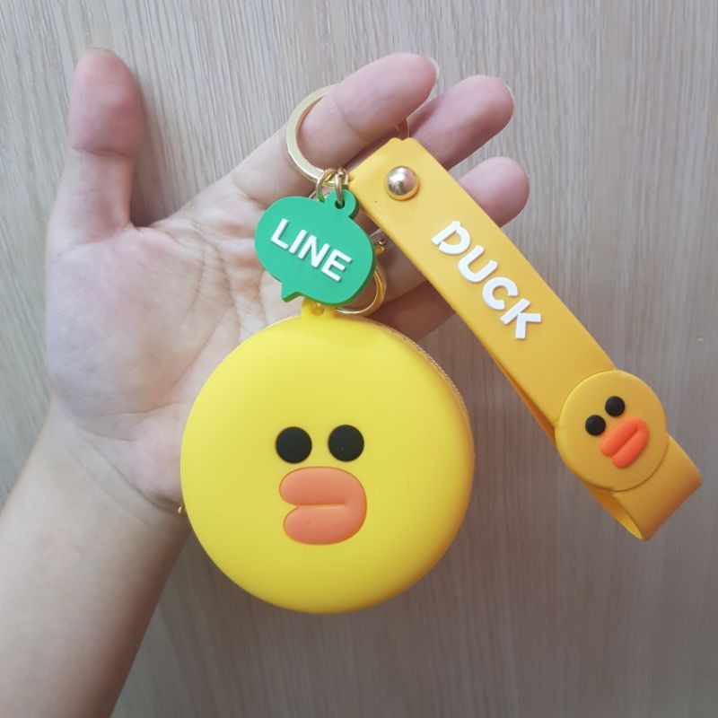 Móc khóa ví silicon