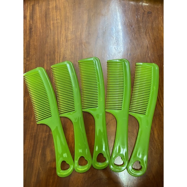 Lược chải đầu tóc bằng nhựa sắc màu thời trang cá tính 20cm