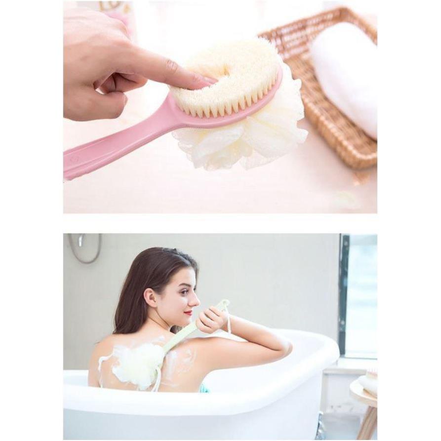 Cọ Kì Lưng 2 Đầu Bông Vải Lưới và Lông Bàn Chải