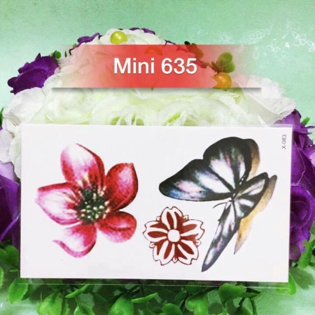 Xăm dán mini 635