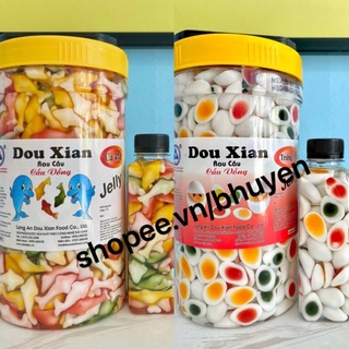 Thạch Cá, Trứng DouXian ( chai 250g )