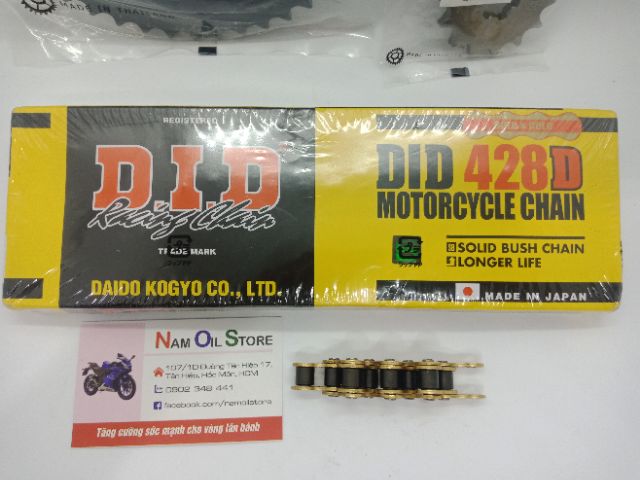 Bộ nhông dĩa Recto sên DID nhật cho Winner