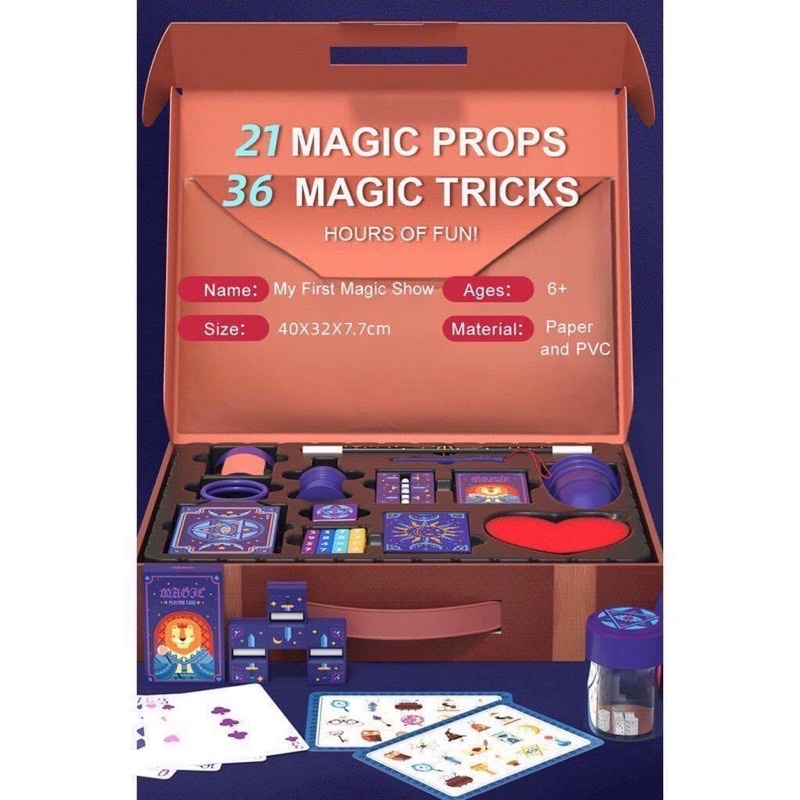 Bộ ảo thuật Mideer My first magic show