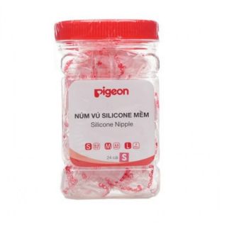 Núm silicon pigone cổ hẹp S,M,L