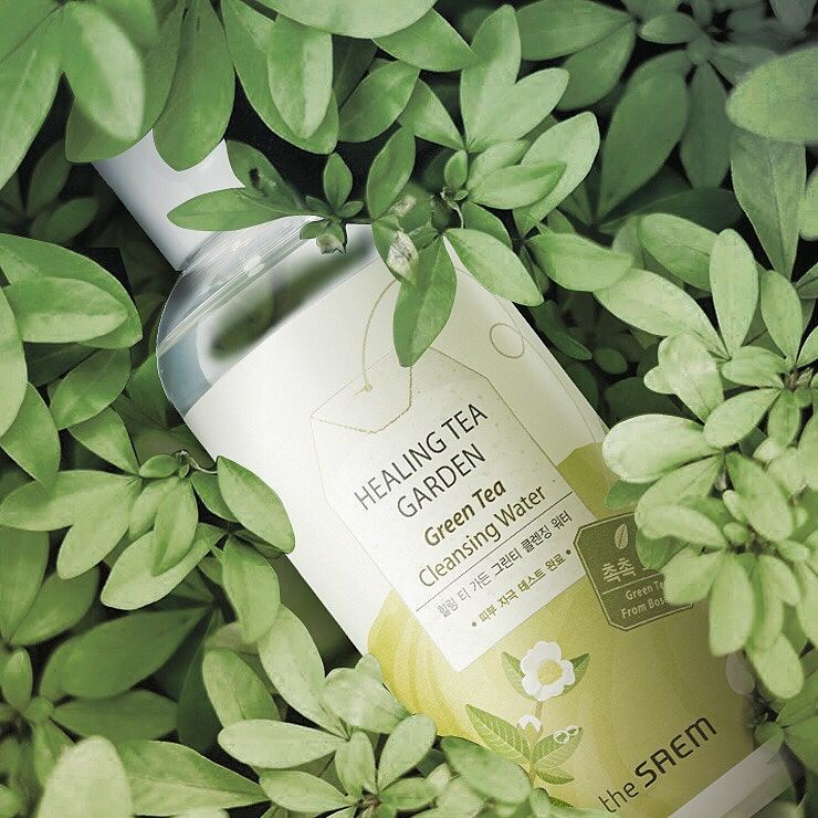 Nước Tẩy Trang The Saem Healing Tea Garden Cleansing Water 300ml