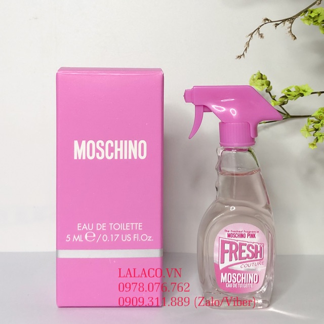 [Mini] Nước hoa Nữ Moschino Fresh Couture EDT 5ml - Hàng Ý | Thế Giới Skin Care