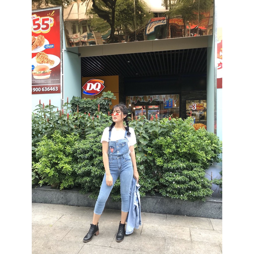 Yem Jean nu nhieu tui theu cai khien thoi trang cao cap