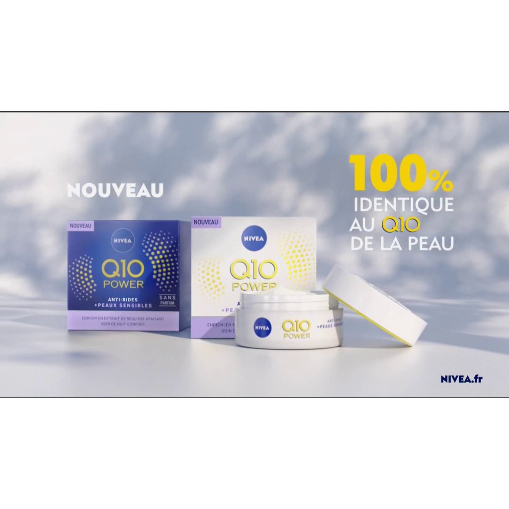 Kem dưỡng da ngày và đêm Nivea Q10 Power - hàng Pháp