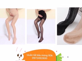 Quần tất bầu mỏng