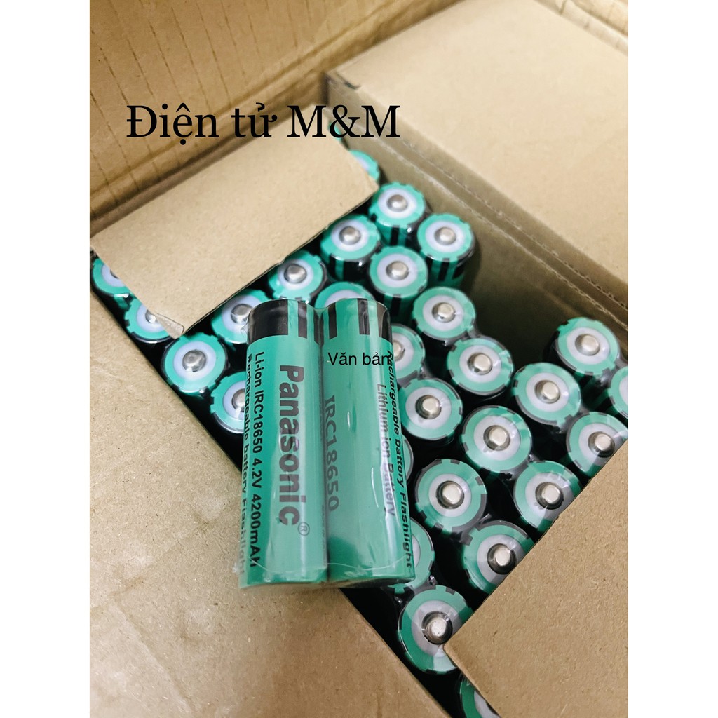 Pin Panasonic 18650 4.2V 4200mAH