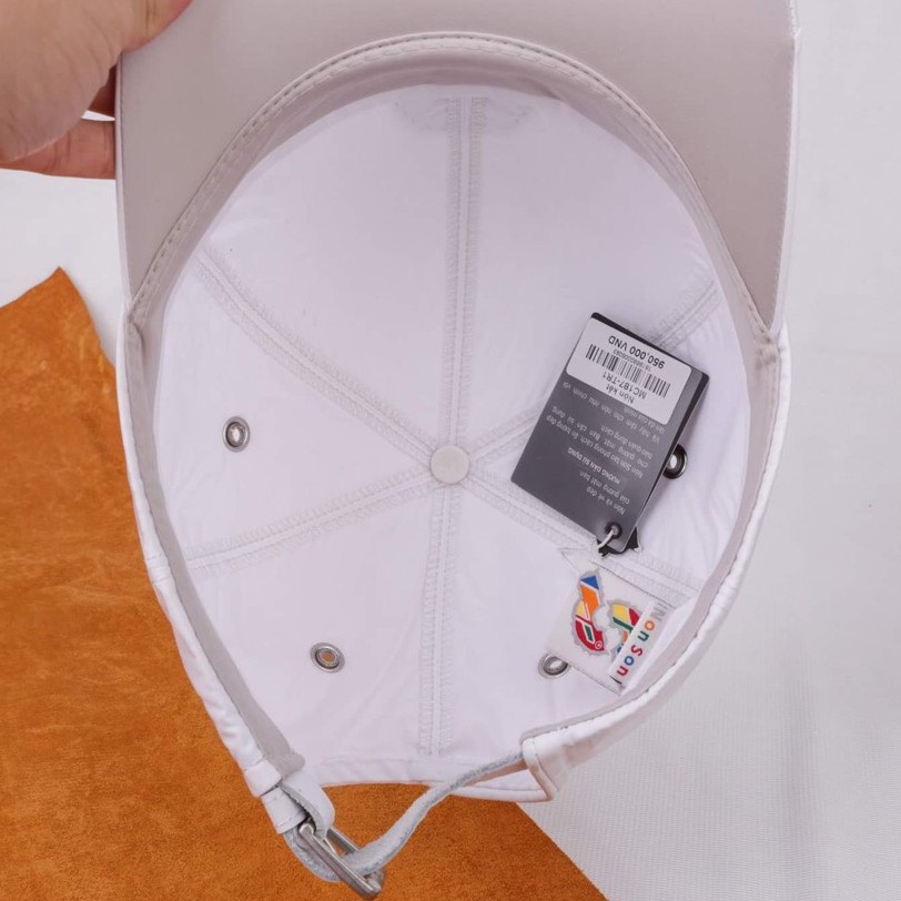Mũ lưỡi trai Nón Sơn chính hãng MC187 logo tròn dành cho nam chất liệu vải gió cao cấp - Hùng Nón Hiệu