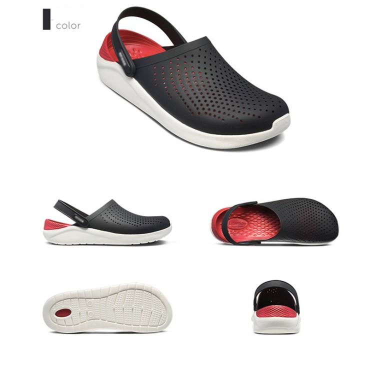 Dép bít đầu - Sục LITERIDE - Chất liệu nhựa PVC kết hợp EVA siêu nhẹ, không thấm nước - Mã SP 8843 | BigBuy360 - bigbuy360.vn