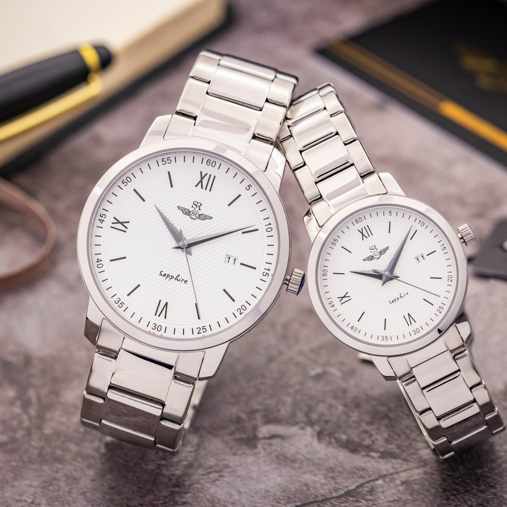 Đồng hồ Nam dây thép SR SG3005.1102CV chính hãng bảo hành 1 năm Pin trọn đời | BigBuy360 - bigbuy360.vn