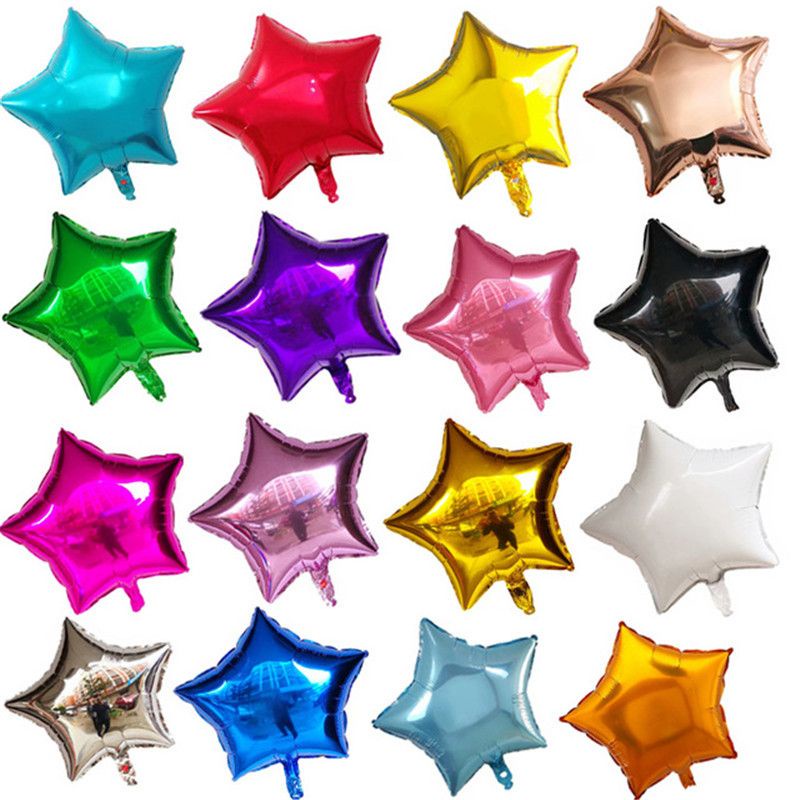 Bóng Hình Ngôi Sao 5 Cánh Nhiều Size Trang Trí Sinh Nhật - Kemshop K63