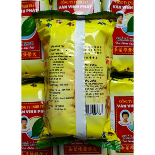 5 Gói Trà Lá Xanh