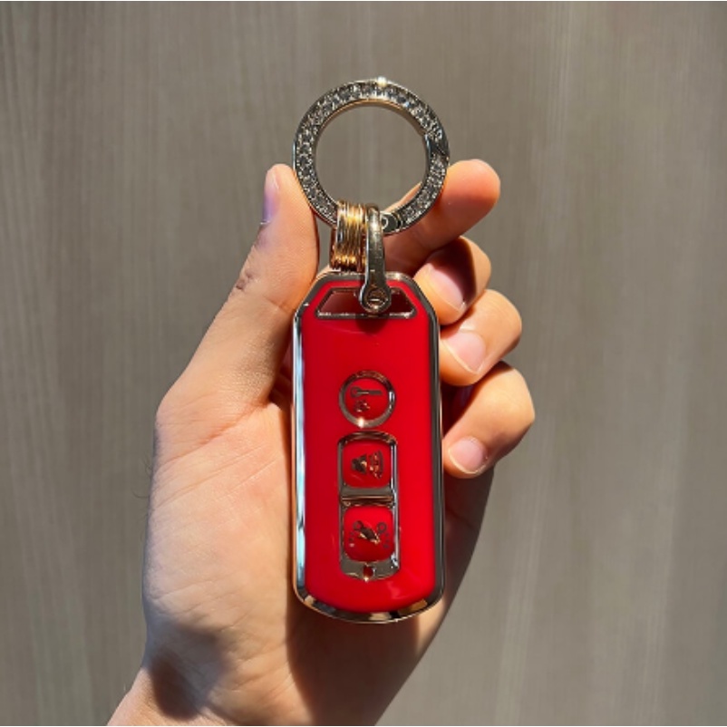 Vỏ Chìa Khóa Điều Khiển Từ Xa 3 Nút Cho Xe Máy Honda PCX SH 125 150 2016 2017 2018