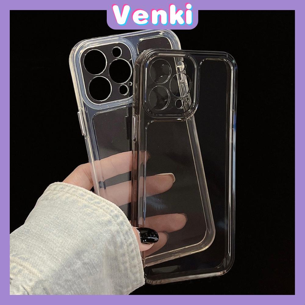 Ốp điện thoại TPU nút mạ trong suốt thích hợp cho iPhone 14 Plus 13 Pro Max 12 Pro Max 11 Xr Xs Max 7Plus 14 Pro Max