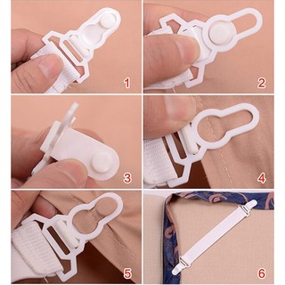 Combo 4 Kẹp Chặn Drap Giường