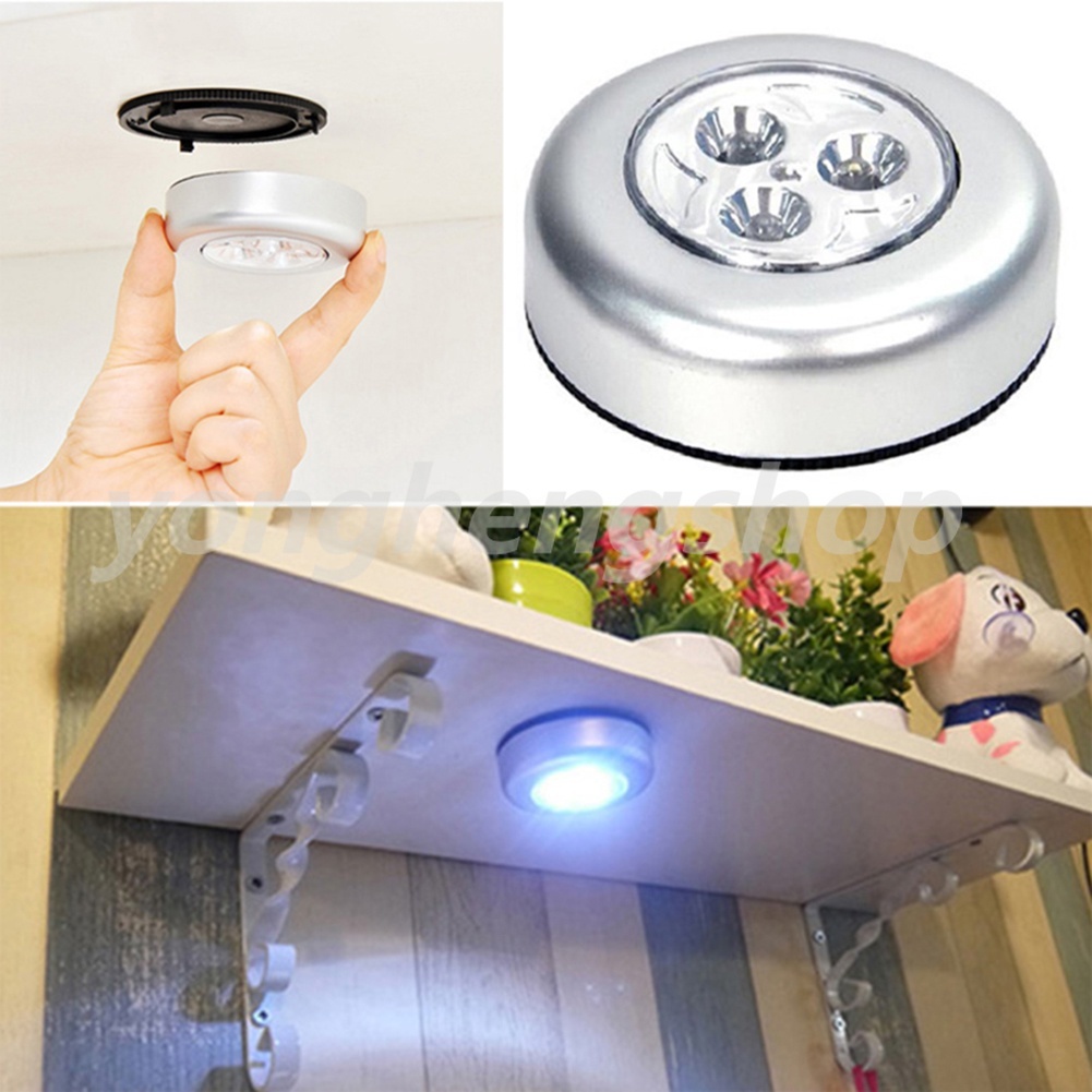 Đèn Ngủ Led Không Dây Sử Dụng Pin Tiện Lợi