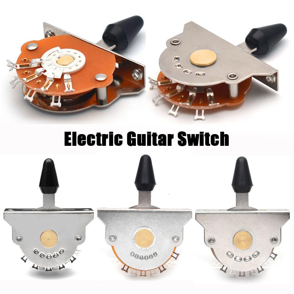 Chiết Áp 3 Chiều 4 Chiều 5 Đầu Bằng Nhựa Cho Công Tắc Đàn Guitar